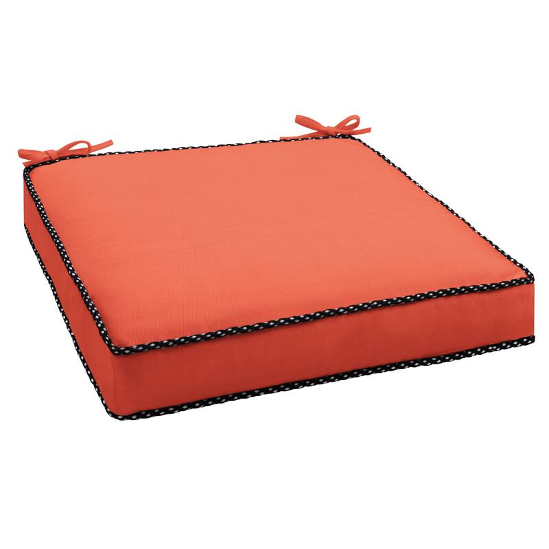 Sorra Home Sunbrella Indoor/Outdoor Braided Cord Cushion