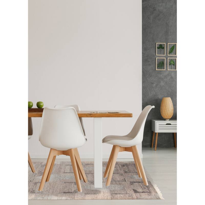 ECARPETGALLERY Flat-Weave Ankara FW Taupe Wool Kilim - 5'6 x 7'3