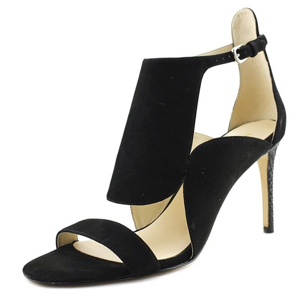 Nine West Denita Open-Toe Suede Heels