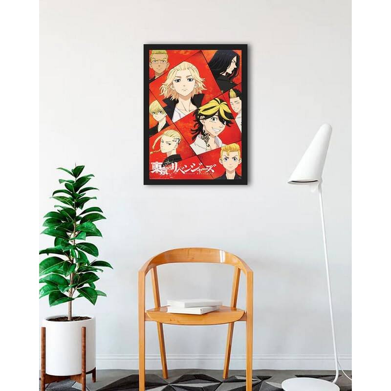 Tokyo Revengers Framed Poster - 24 x 36 Inch