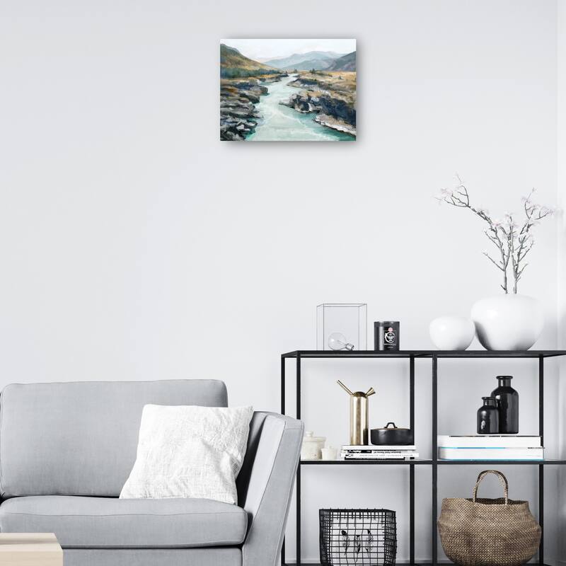 Landscape Layers II By Studio Arts Canvas Art Print