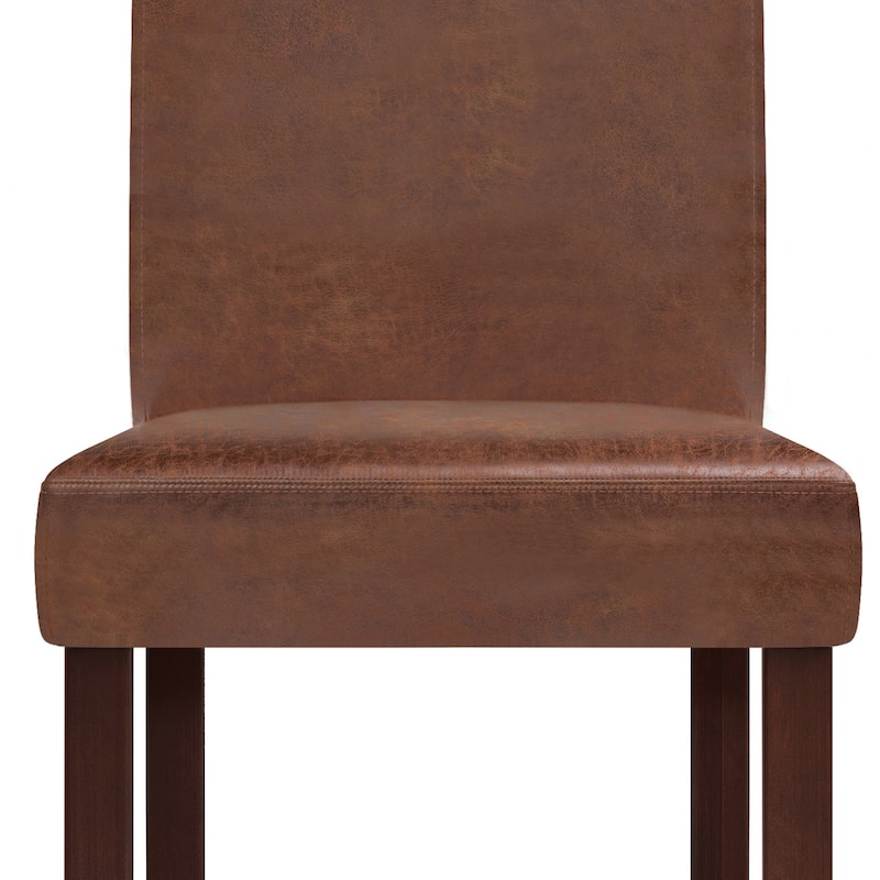 WYNDENHALL Normandy Transitional Parson Dining Chair (Set of 2) - 18.1"w x 18.5" d x 39.4" h