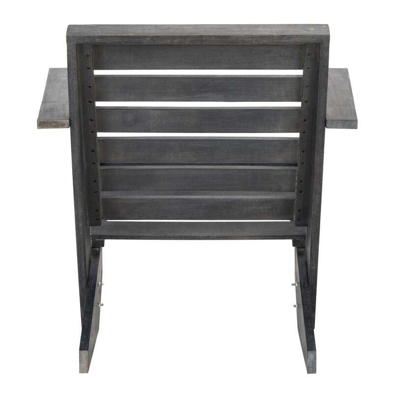 SAFAVIEH Lanty Grey Adirondack Chair - 29.5" W x 31.9" D x 28.4" H
