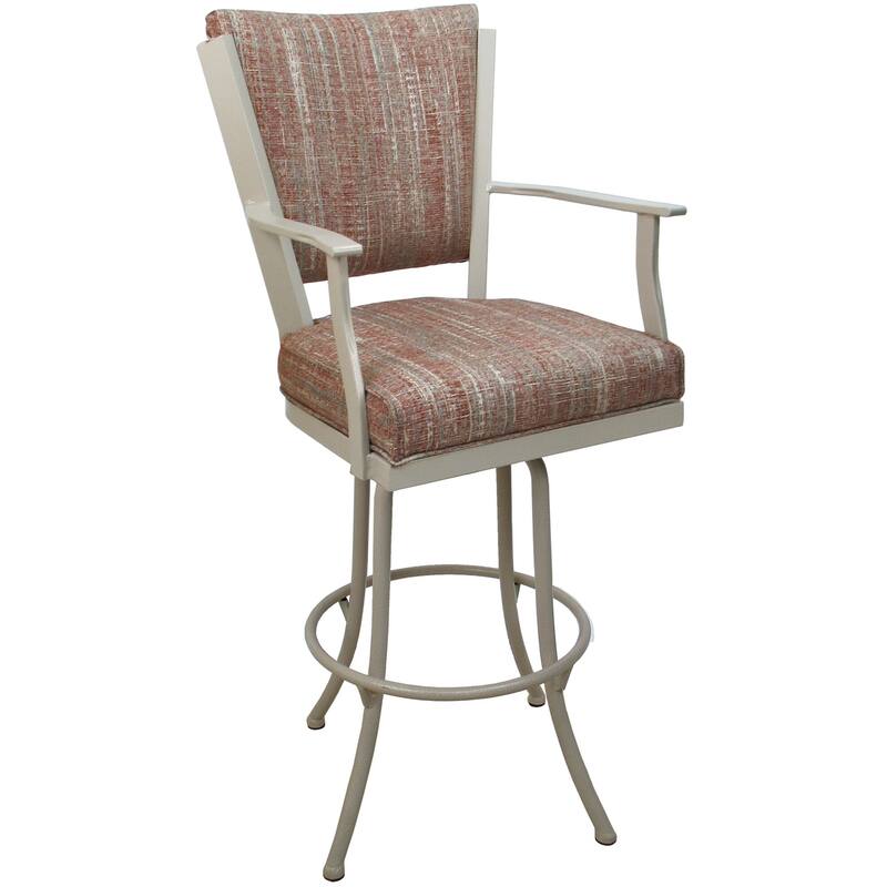 Swivel Extra Tall 34" (35") Metal Bar Stool Montana on Noam Base - 34" Seat