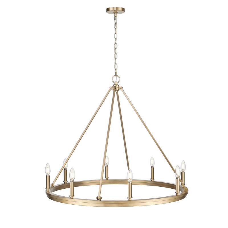 Millennium Lighting 9508 Carruth 8 Light 36" Wide Taper Candle Style