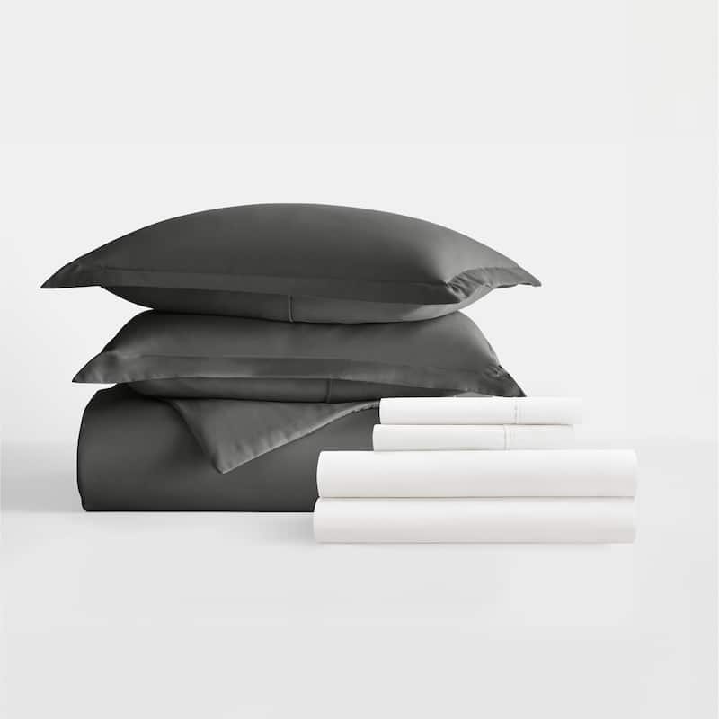 Simply Essential Dorm In A Bag Duvet, Sheet Set, Mattress Pad and Duvet Insert