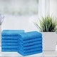 preview thumbnail 38 of 71, Eco-Friendly Sustainable Cotton Washcloth by Superior (Set of 12) Aster Blue