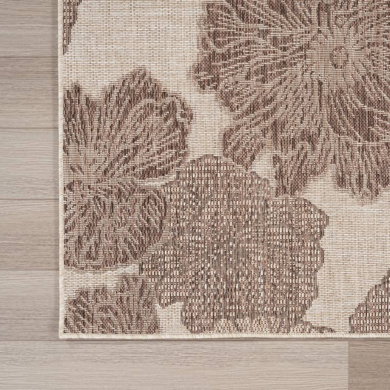 Nourison Garden Oasis Indoor/Outdoor Nature Area Rug