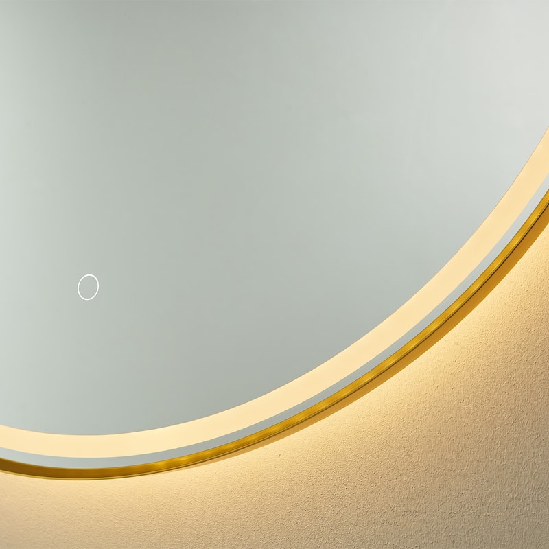 32'' Round LED Lighted Accent Bathroom/Vanity Wall Mirror