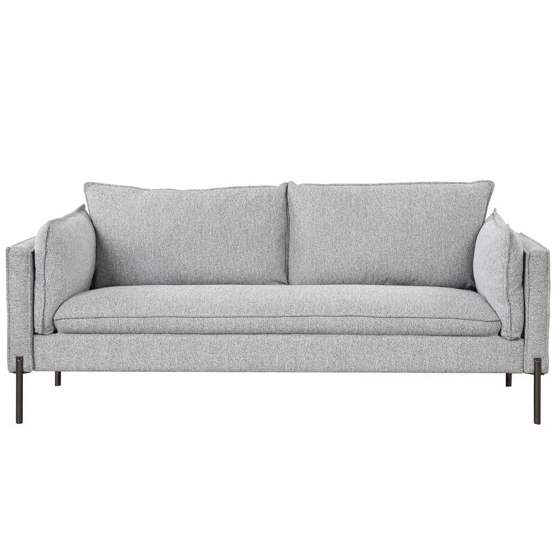 76.2" Modern Style 3 Seat Sofa for Living Room