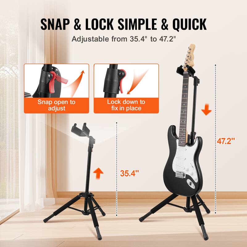 Tripod Guitar Stand for Guitar Acoustic Electric Classical Bass