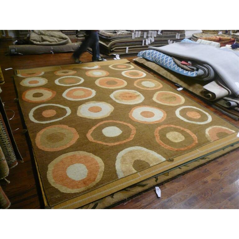 SAFAVIEH Couture Hand-knotted Santa Fe Afke Modern Wool Rug