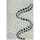 preview thumbnail 17 of 33, SAFAVIEH Handmade Soho Elvyra Waves N.Z. Wool Rug 2' x 3' - Grey/Ivory - Rectangle