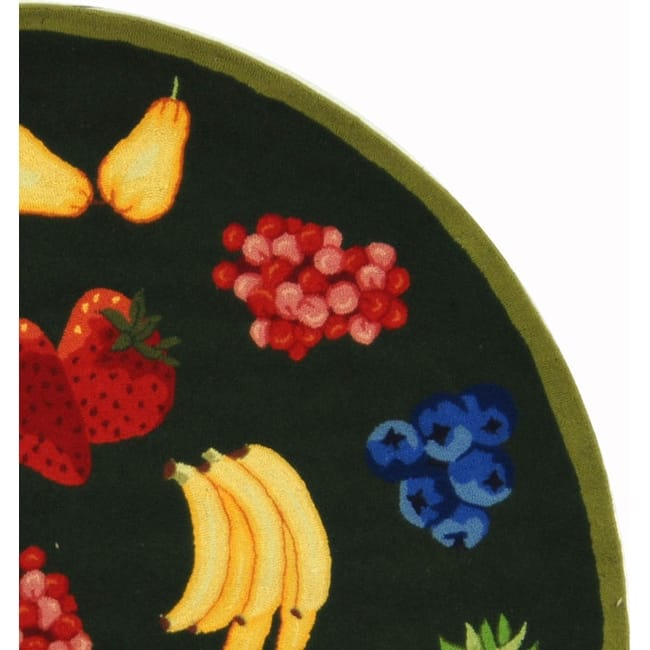 SAFAVIEH Handmade Chelsea Sefkije French Country Fruit Wool Rug