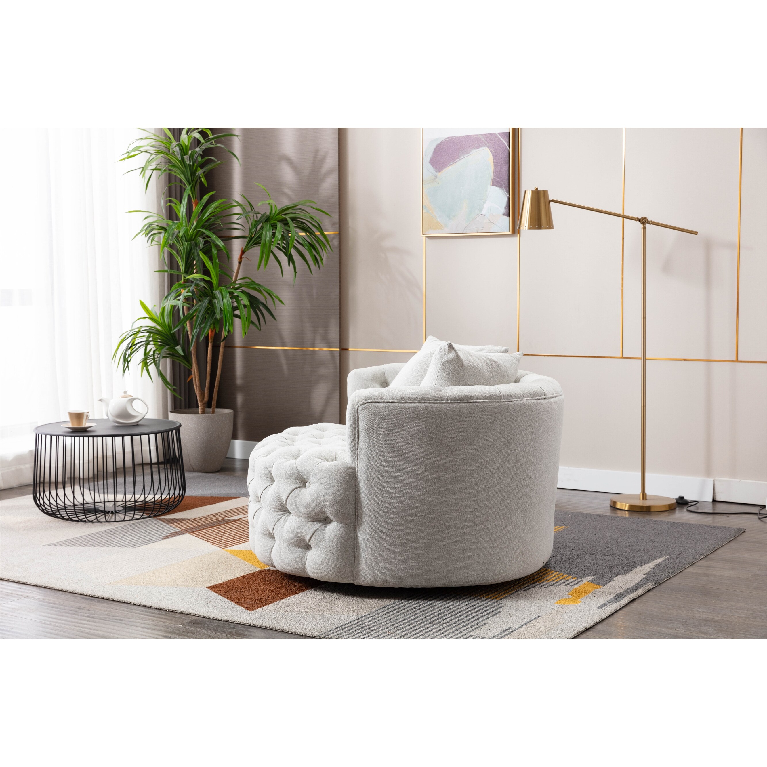 Osiris swivel barrel best sale chair