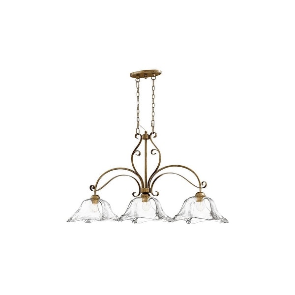 Millennium Lighting 7463 Sworth 3 Light 13 Wide Chandelier Millennium Lighting 7463 Sworth 3 Light 13 Wide Chandelier With Fluted Glass Dome Shades