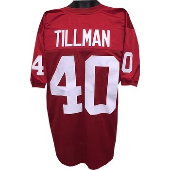 Custom Xl Jersey Unsigned Football Stitched Tillman Pro Red Style Pat Custom Xl Jersey Unsigned Football Stitched Tillman Pro Red Style Pat