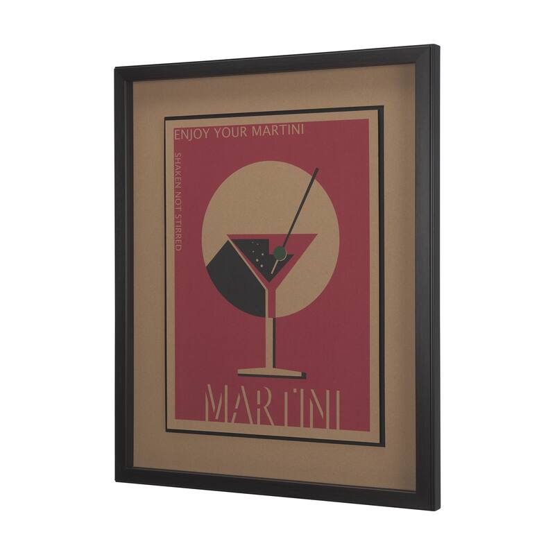 Martini Framed Art Print