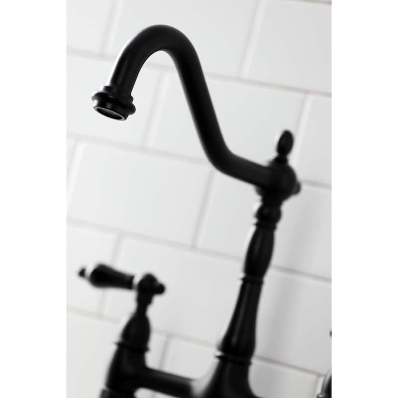Kingston Brass Duchess Bridge Kitchen Faucet