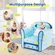 preview thumbnail 7 of 9, Costway Kid's Sofa Chair Toddler Upholstered Armchair Wooden Frame - See Details