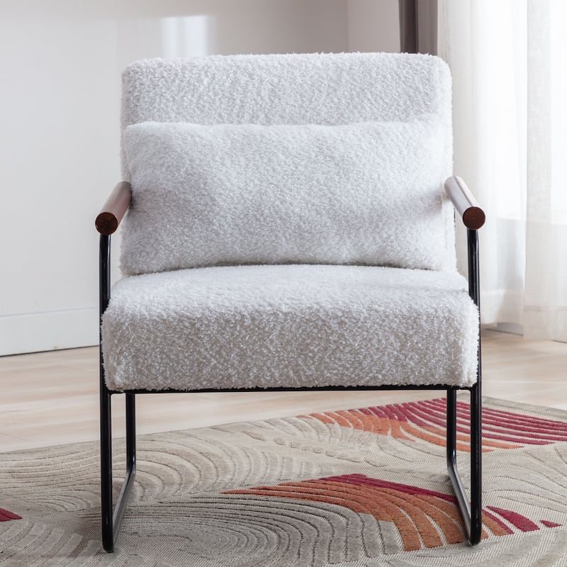 Wooden Accent Chair for Living Room Bedroom