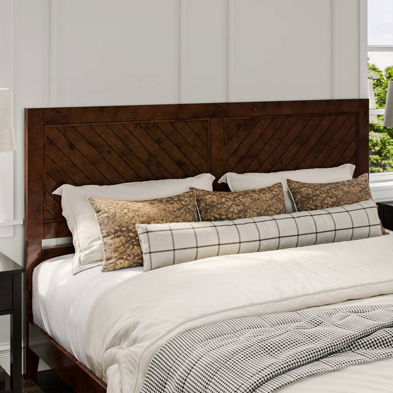 Berkshire Queen Low Profile Platform Bed with Matching Footboard