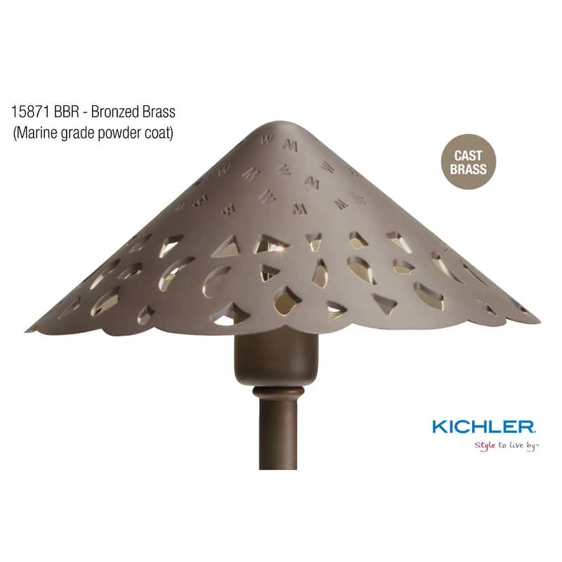 Kichler Pure White 3000K Landscape LED 22" 12v Path Light