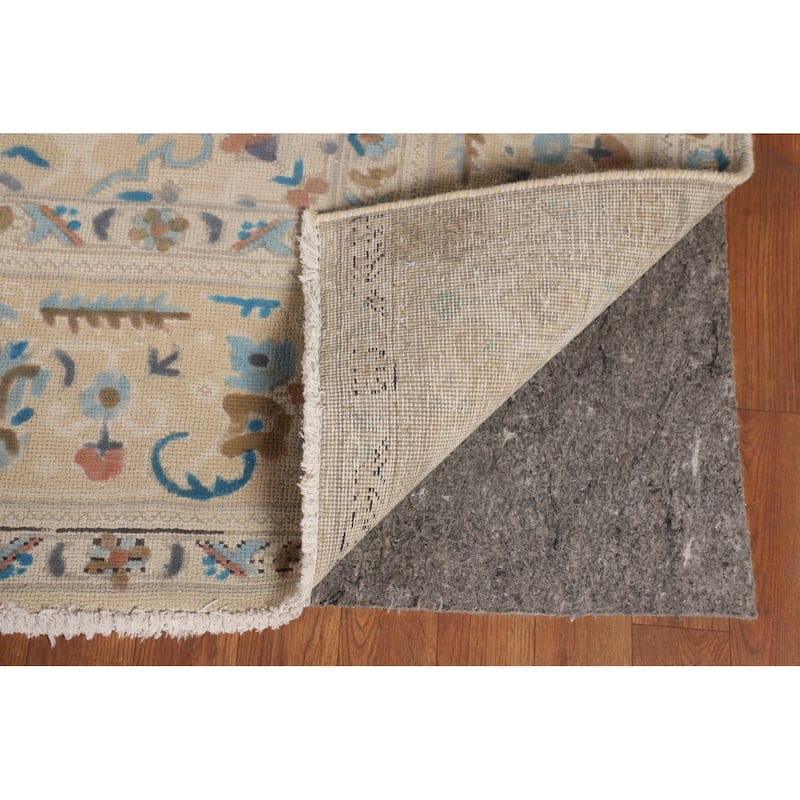 Tabriz Persian Vintage Area Rug Hand-Knotted Oriental Wool Carpet - 8'1" x 11'3"