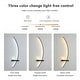 preview thumbnail 4 of 7, 34" Arc Wall Sconce, 3 Color Temperatures - Set of 2 - 34 inch