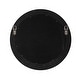 preview thumbnail 5 of 5, Allan Andrews Round Framed Soho Accent Wall Mirror - Black/Silver