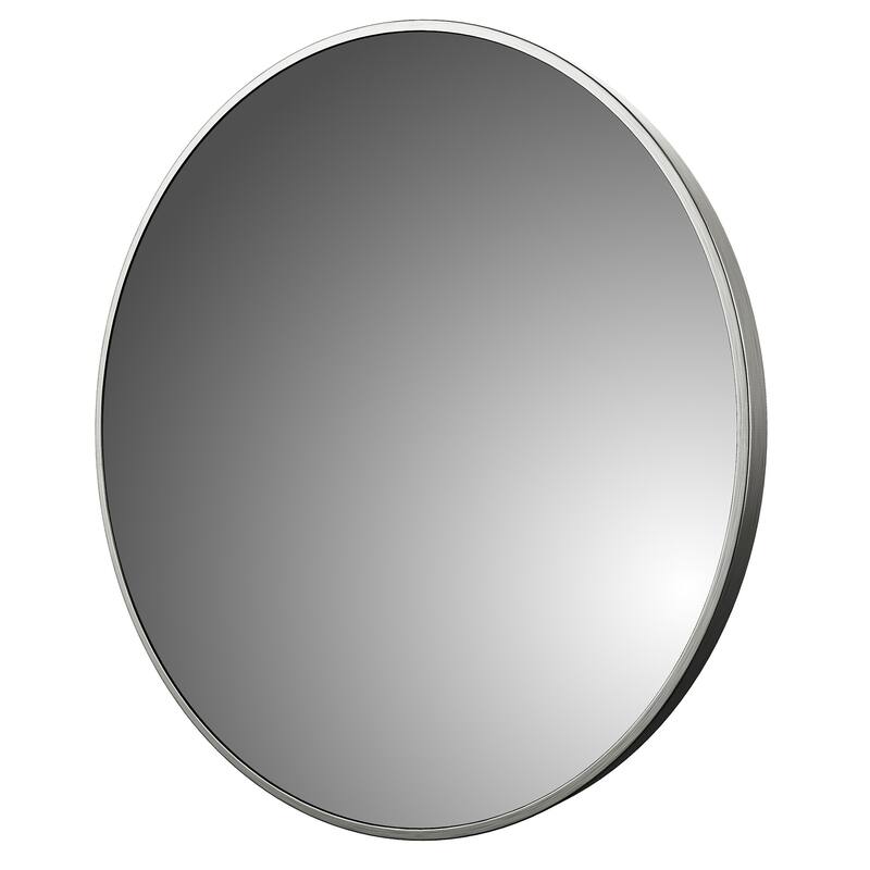 CRAFT + MAIN AM3232 Reflections 32" Diameter Modern Circular Aluminum - Brushed Nickel