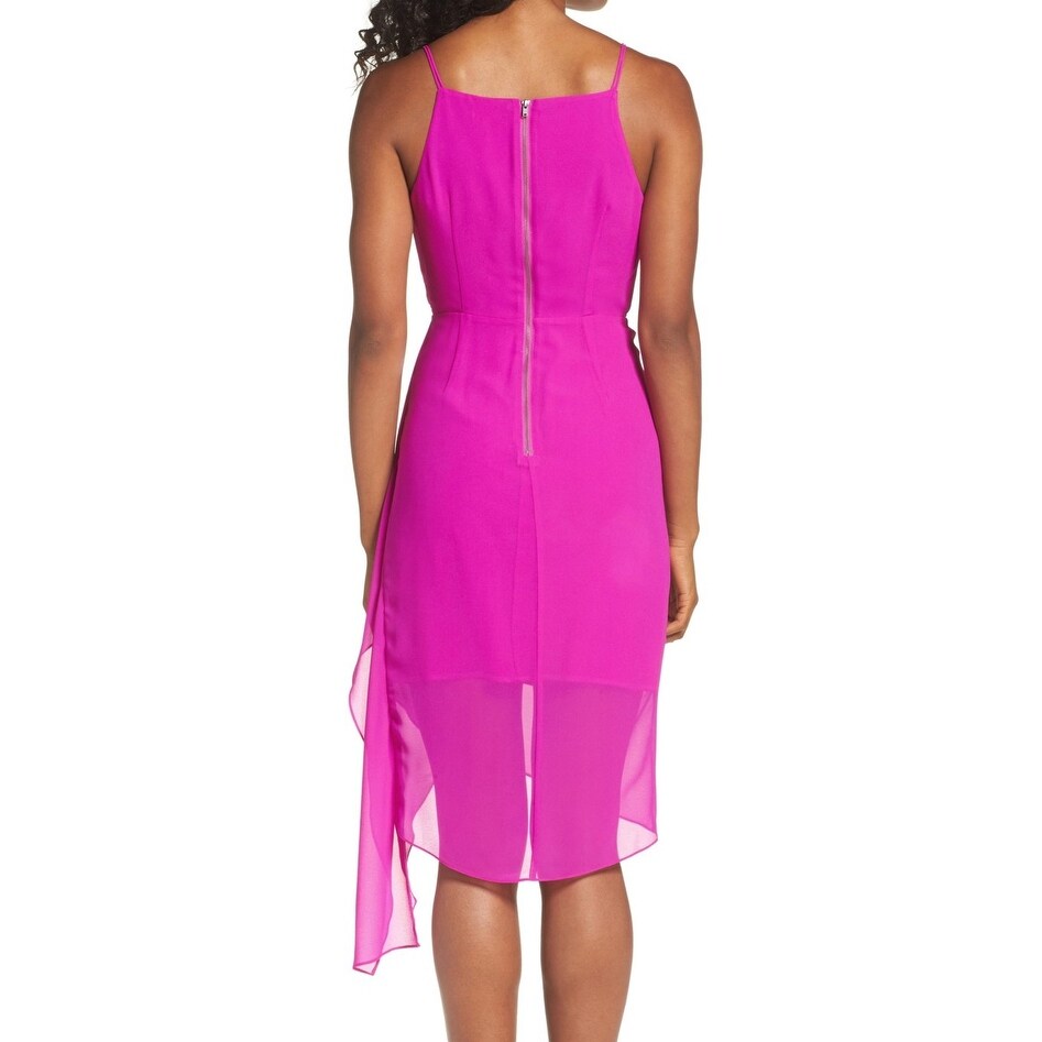 chelsea28 faux wrap dress