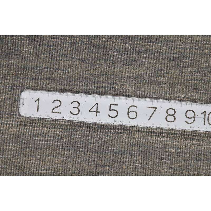 Modern Gabbeh Oriental Rug Handmade Foyer Wool Carpet - 3'5" x 4'9"