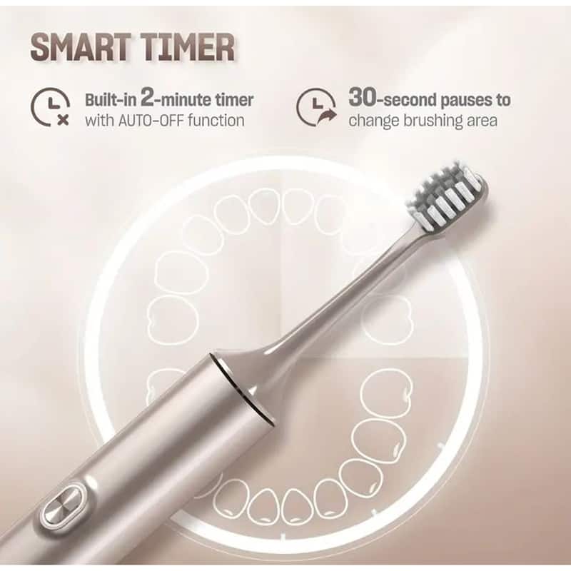 Laurel Ultrasonic Electric Toothbrush with 4 Modes