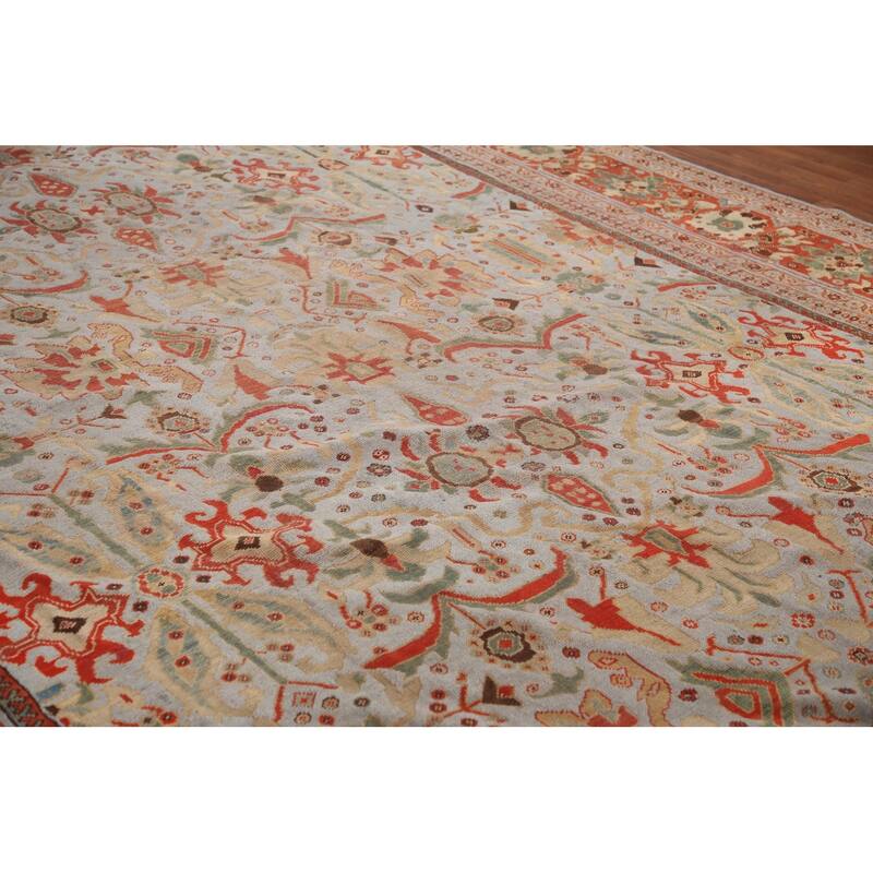 Sultanabad Ziegler Persian Large Rug Handmade Wool Carpet - 10'9" x 17'0"