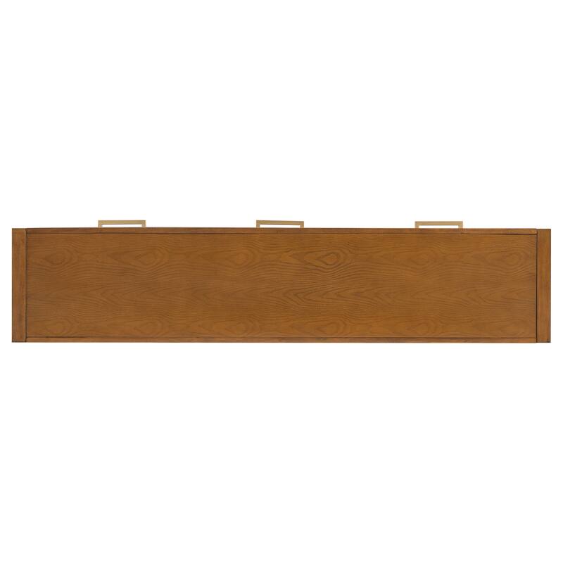 3-Drawer Wood Entertainment Center Media Cabinets TV Stand