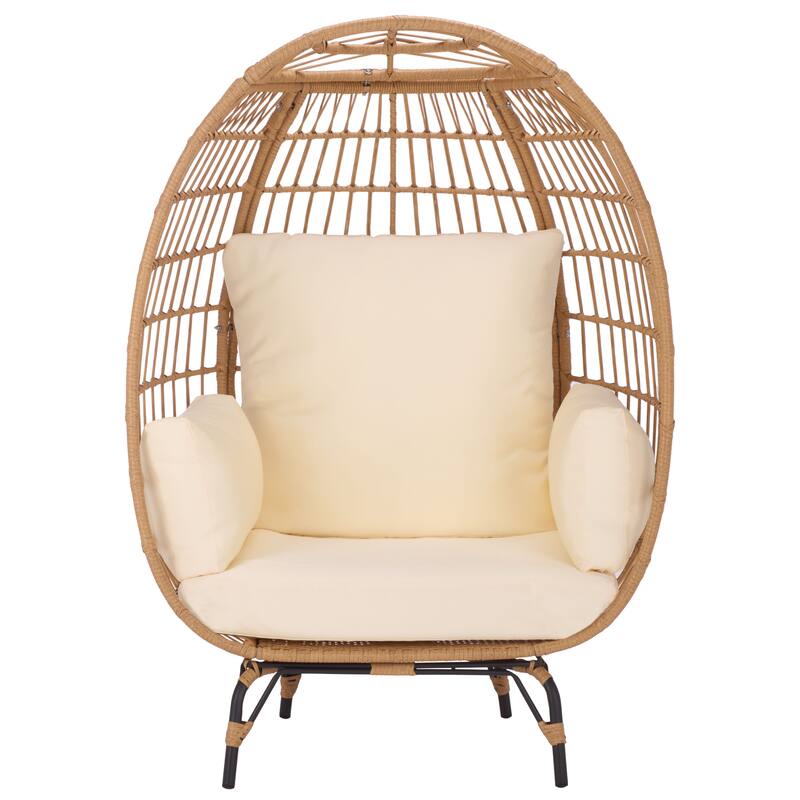 SAFAVIEH Outdoor Living Emmett Egg Chair - 40"W x 35"D x 60"H