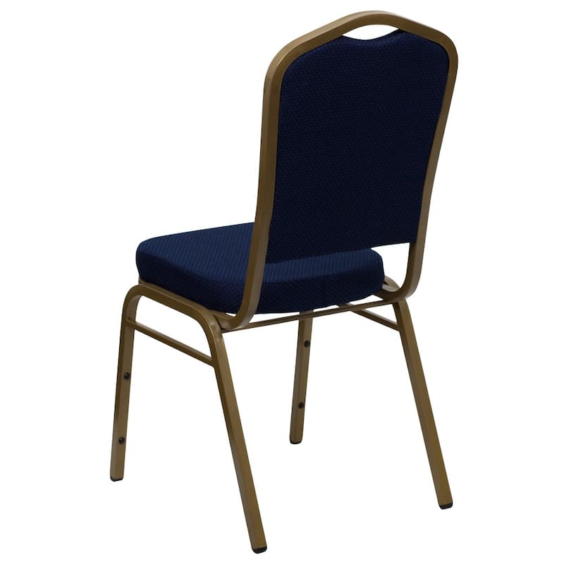 4 Pack Crown Back Stacking Banquet Chair - 20.25"D x 17.25"W x 38"H