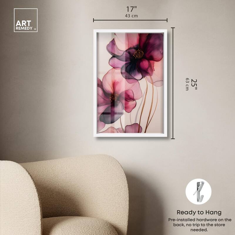 Velvet Verse III Shadowbox by Art Remedy