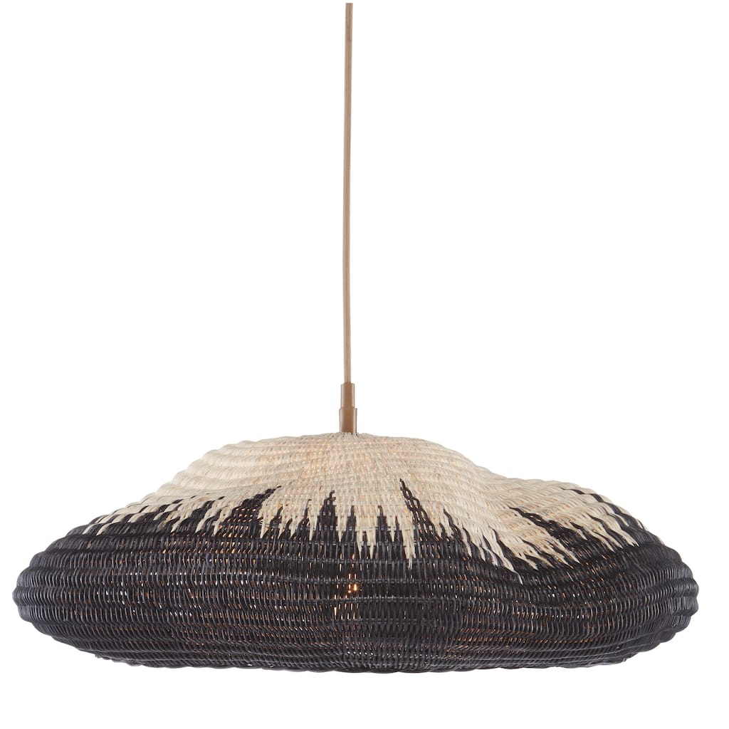 Currey & Company Comme Des Paniers Pendant - 9.5"h x 23"dia