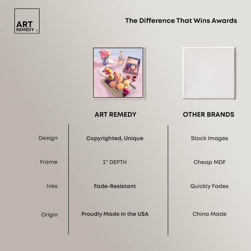 Fresh Fruits Canvas by Art Remedy