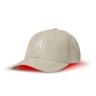 GroWell Soft Cap Hair Growth System, Red Light Therapy, FDA Cleared, Beige Cap