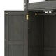 preview thumbnail 13 of 15, Wood Full Size Loft Bed with Built-in Wardrobe, Desk, Storage Shelves and Drawers