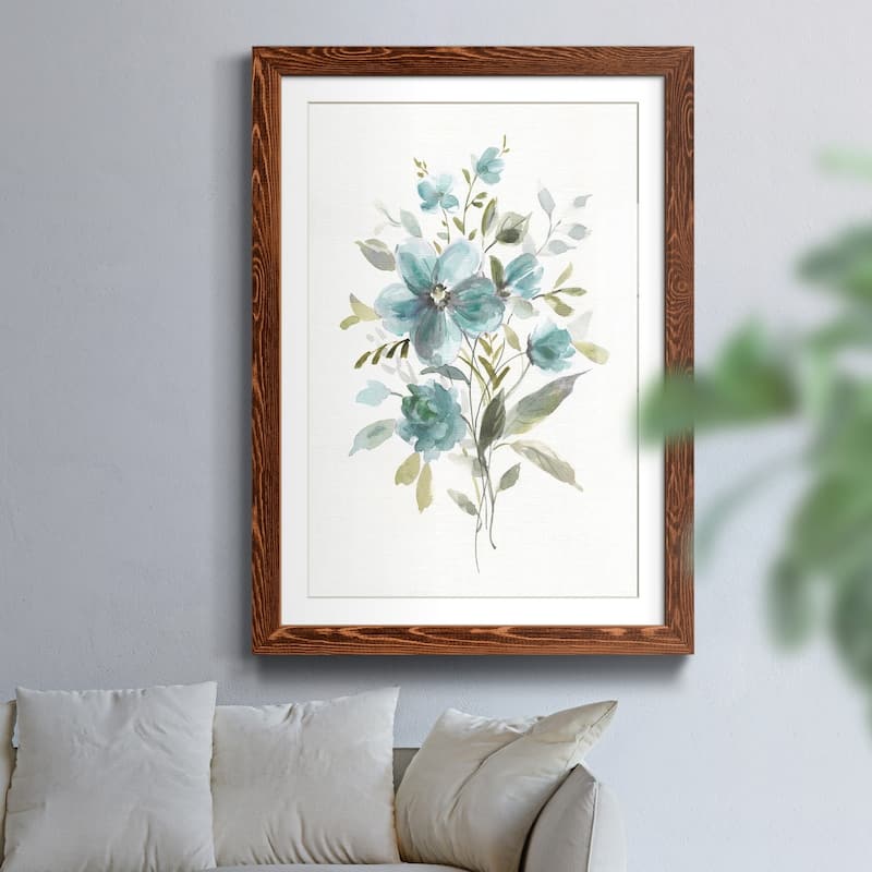 Linen Botanical II-Premium Framed Print - Ready to Hang
