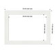 preview thumbnail 21 of 36, Amanti Art Vanity White Narrow Framed Dry Erase Magnetic Board 23 x 17 in