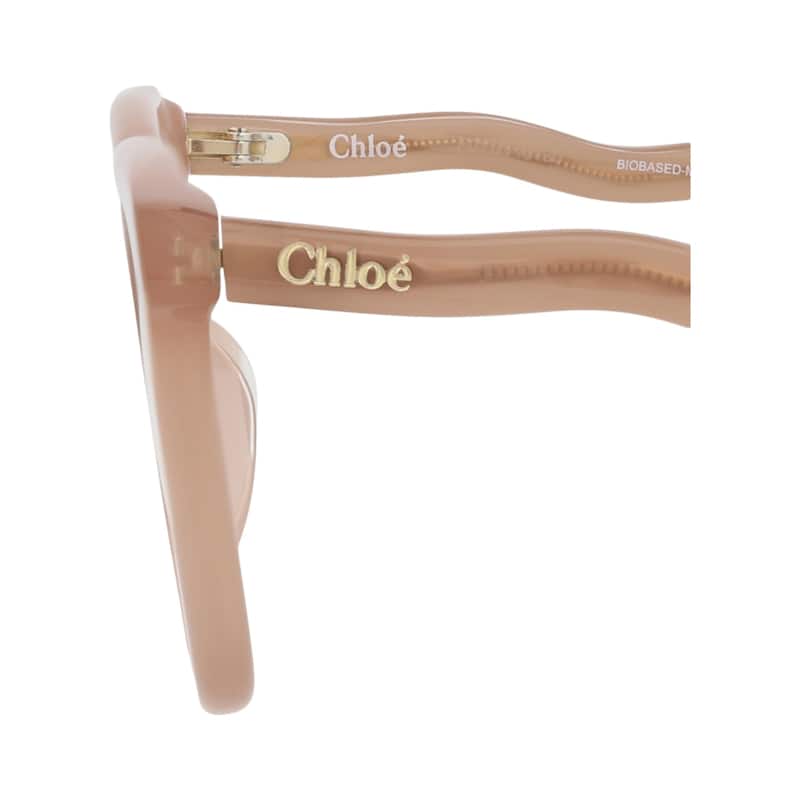 Chloé Square-Frame Bio Acetate Optical Frames - Nude Nude Transparent