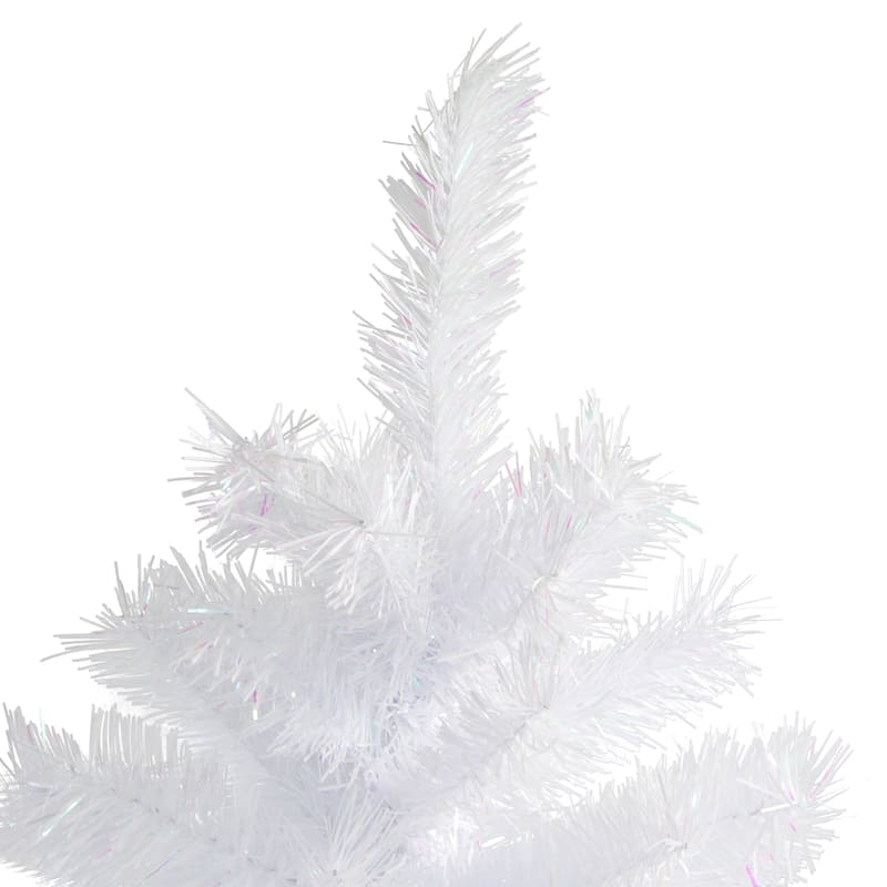Full Icy White Spruce Artificial Christmas Tree - 3' - Unlit - 3 Foot
