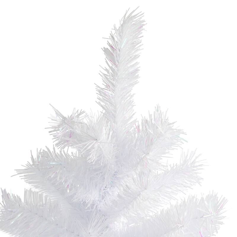 Full Icy White Spruce Artificial Christmas Tree - 4' - Unlit - 4 Foot