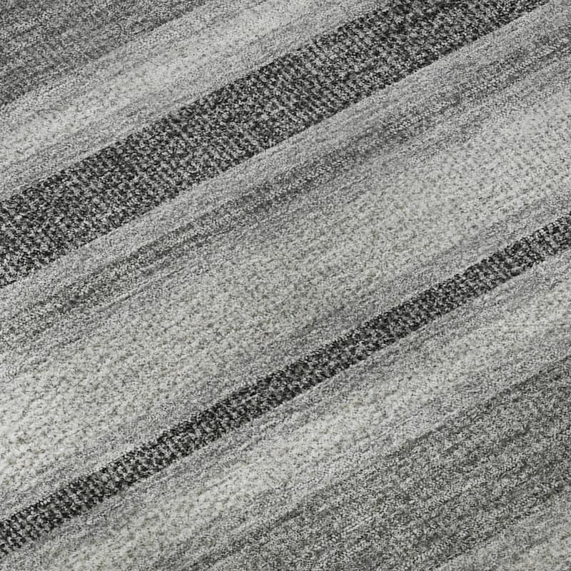 Premium Washable Super Soft Modern Cabana Stripe Mayfield Rug