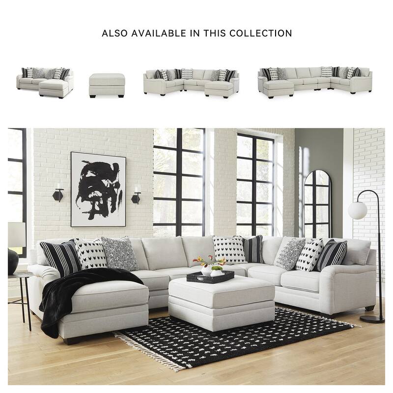 Signature Design by Ashley Huntsworth Gray Oversized Accent Ottoman